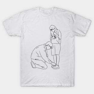 Castaway Diva lineart Korean Drama T-Shirt